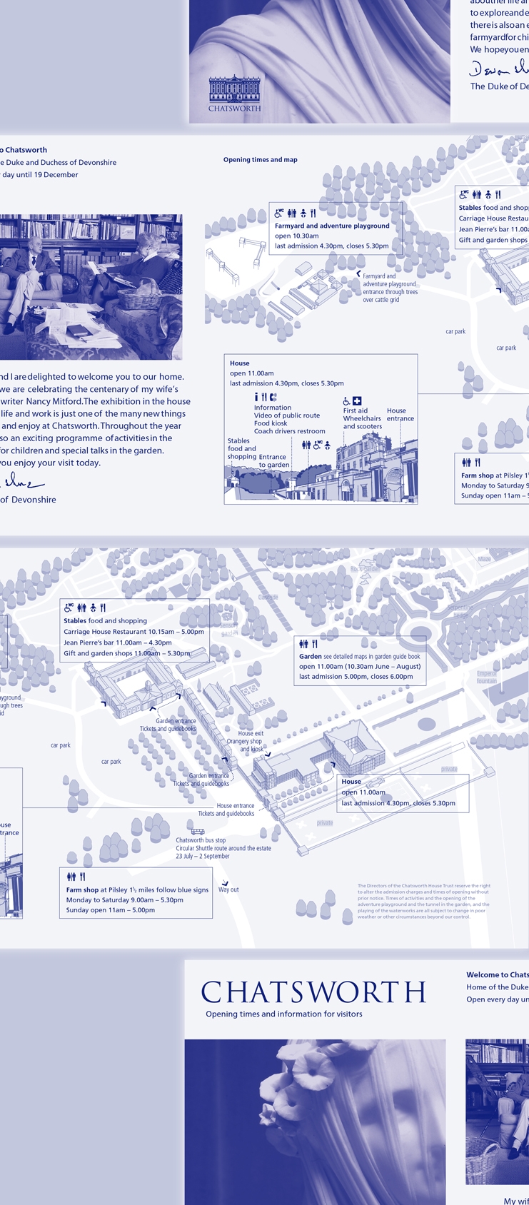 The carpark leaflet